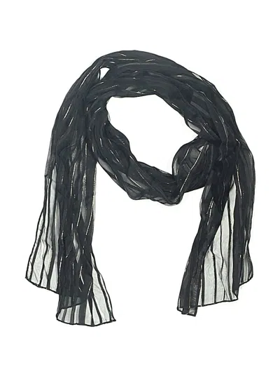 Pre-owned Unbranded Scarf In Black