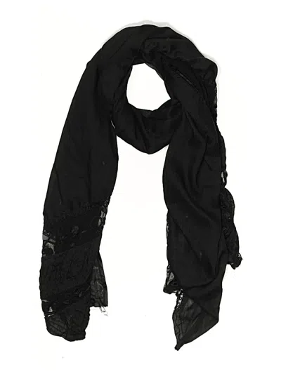 Pre-owned Unbranded Scarf In Black