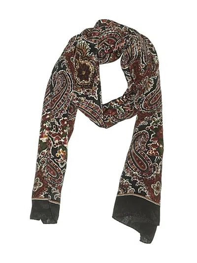 Pre-owned Unbranded Scarf In Black