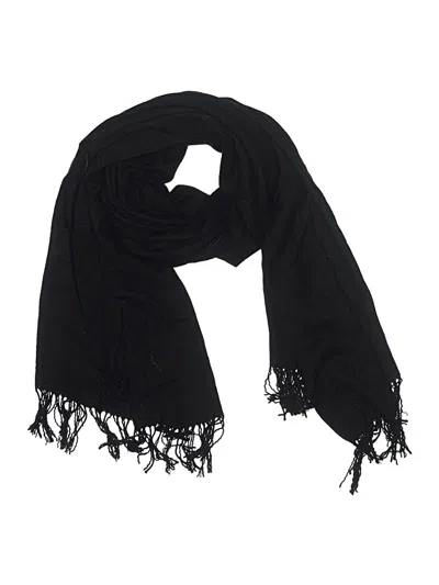 Pre-owned Unbranded Scarf In Black