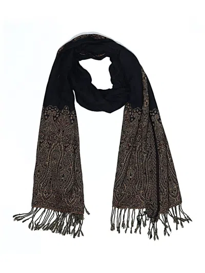Pre-owned Unbranded Scarf In Black