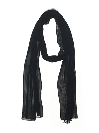 Pre-owned Unbranded Scarf In Black