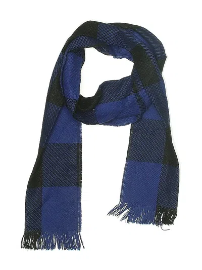 Pre-owned Unbranded Scarf In Blue