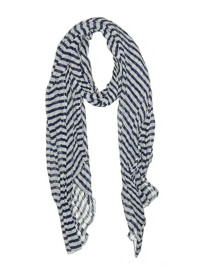 Pre-owned Unbranded Scarf In Blue