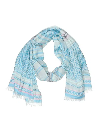 Pre-owned Unbranded Scarf In Blue