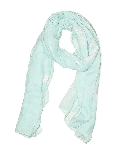 Pre-owned Unbranded Scarf In Blue