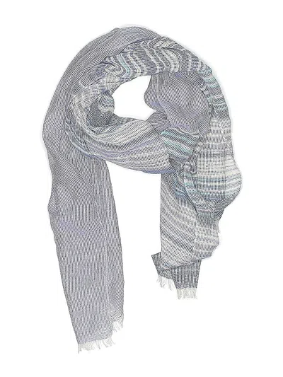 Pre-owned Unbranded Scarf In Blue