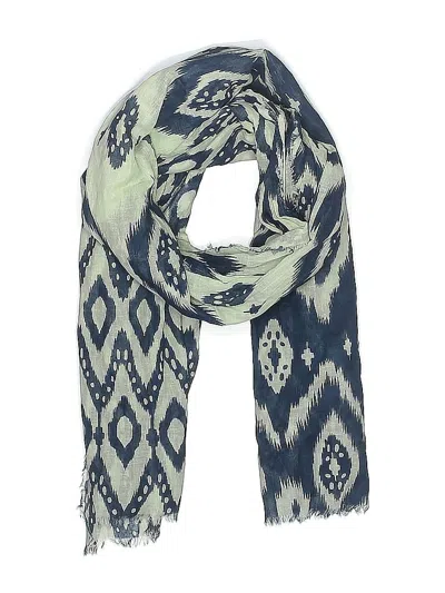 Pre-owned Unbranded Scarf In Blue