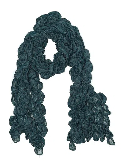 Pre-owned Unbranded Scarf In Blue