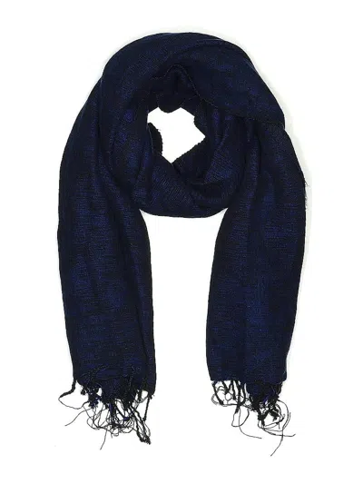Pre-owned Unbranded Scarf In Blue
