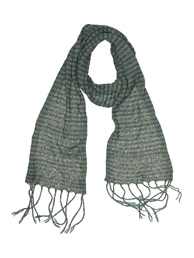 Pre-owned Unbranded Scarf In Blue