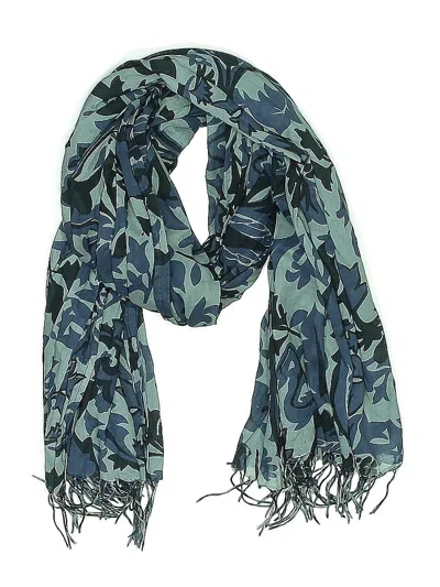 Pre-owned Unbranded Scarf In Blue