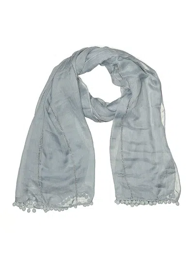 Pre-owned Unbranded Scarf In Blue