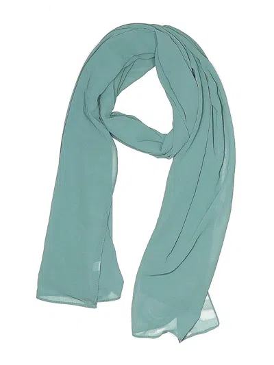 Pre-owned Unbranded Scarf In Blue