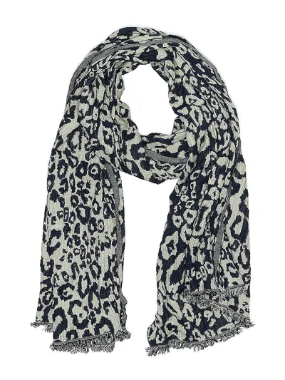 Pre-owned Unbranded Scarf In Blue