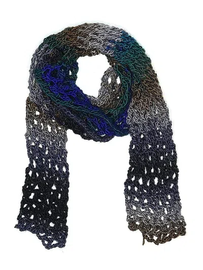Pre-owned Unbranded Scarf In Blue
