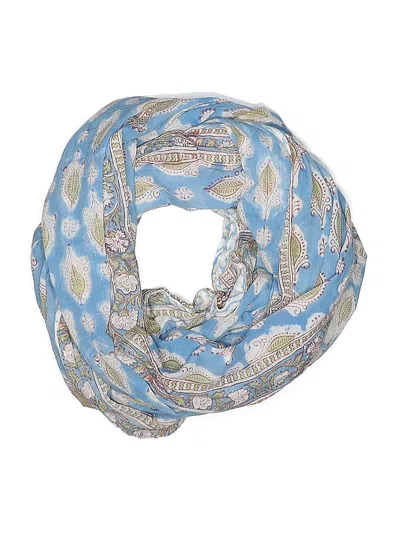 Pre-owned Unbranded Scarf In Blue