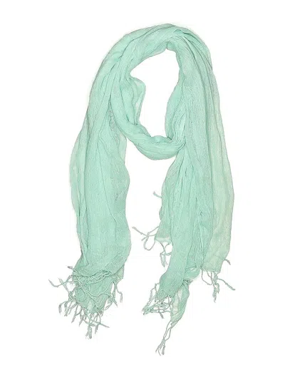 Pre-owned Unbranded Scarf In Blue