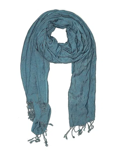Pre-owned Unbranded Scarf In Blue