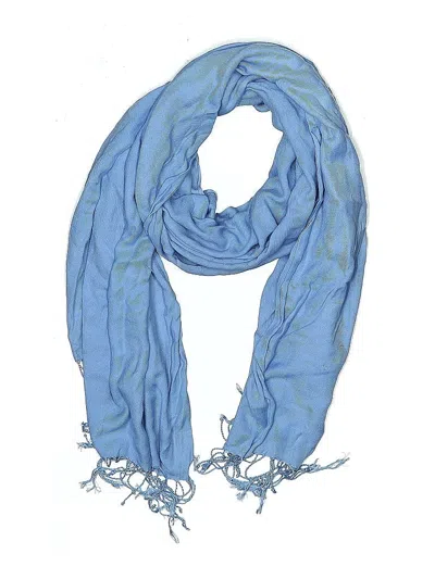 Pre-owned Unbranded Scarf In Blue