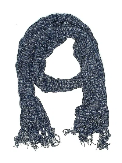 Pre-owned Unbranded Scarf In Blue