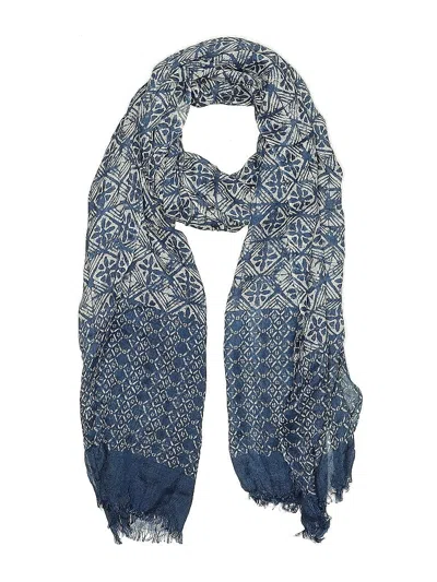 Pre-owned Unbranded Scarf In Blue