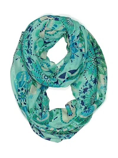 Pre-owned Unbranded Scarf In Blue