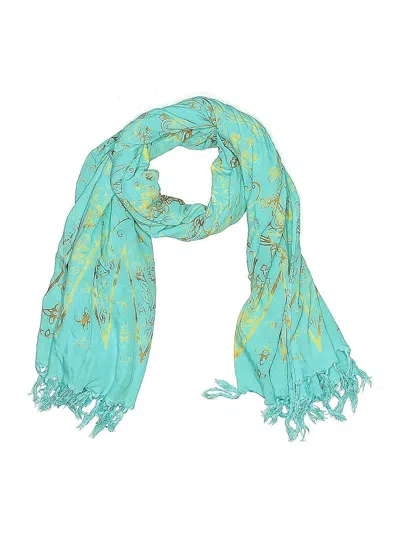 Pre-owned Unbranded Scarf In Blue