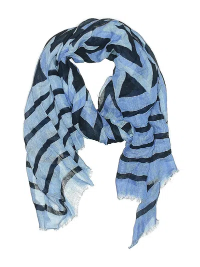 Pre-owned Unbranded Scarf In Blue