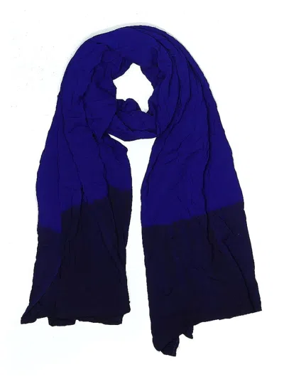 Pre-owned Unbranded Scarf In Blue
