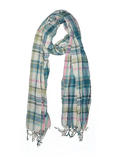 Pre-owned Unbranded Scarf In Blue
