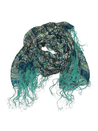 Pre-owned Unbranded Scarf In Blue
