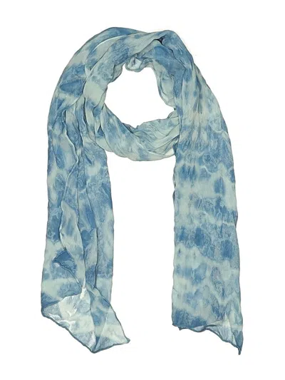 Pre-owned Unbranded Scarf In Blue