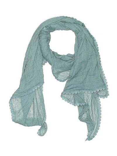 Pre-owned Unbranded Scarf In Blue