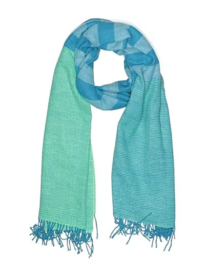 Pre-owned Unbranded Scarf In Blue