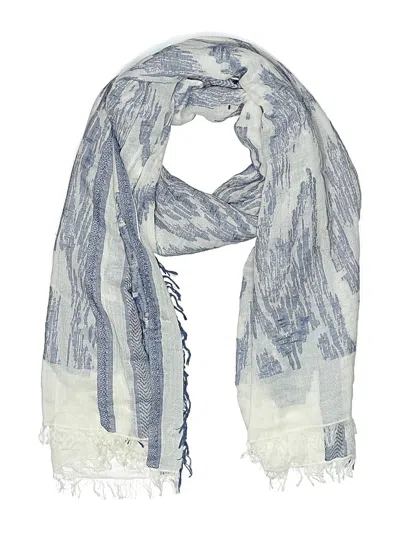 Pre-owned Unbranded Scarf In Blue