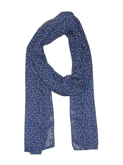 Pre-owned Unbranded Scarf In Blue