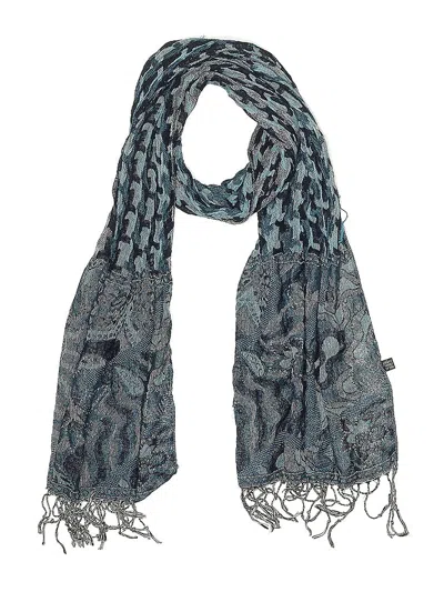 Pre-owned Unbranded Scarf In Blue