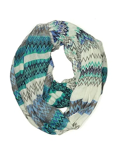 Pre-owned Unbranded Scarf In Blue