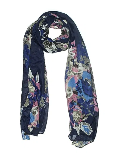 Pre-owned Unbranded Scarf In Blue