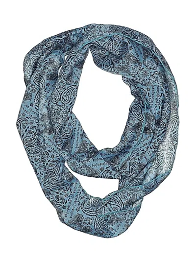 Pre-owned Unbranded Scarf In Blue