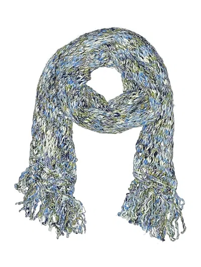 Pre-owned Unbranded Scarf In Blue