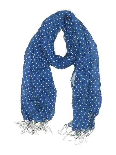 Pre-owned Unbranded Scarf In Blue