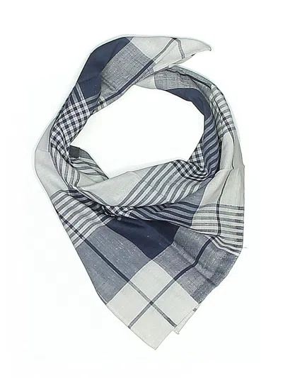 Pre-owned Unbranded Scarf In Blue