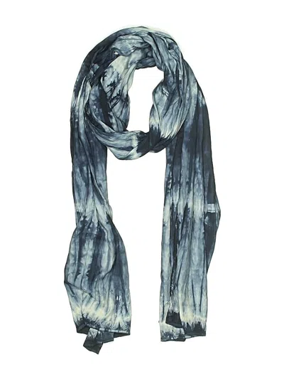 Pre-owned Unbranded Scarf In Blue