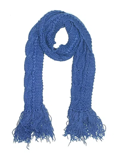 Pre-owned Unbranded Scarf In Blue