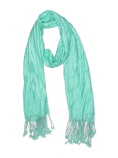 Pre-owned Unbranded Scarf In Blue