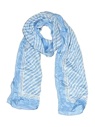 Pre-owned Unbranded Scarf In Blue
