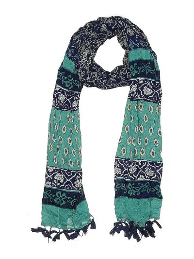 Pre-owned Unbranded Scarf In Blue