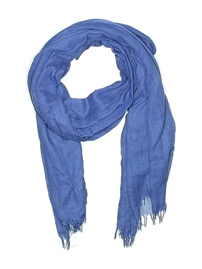 Pre-owned Unbranded Scarf In Blue